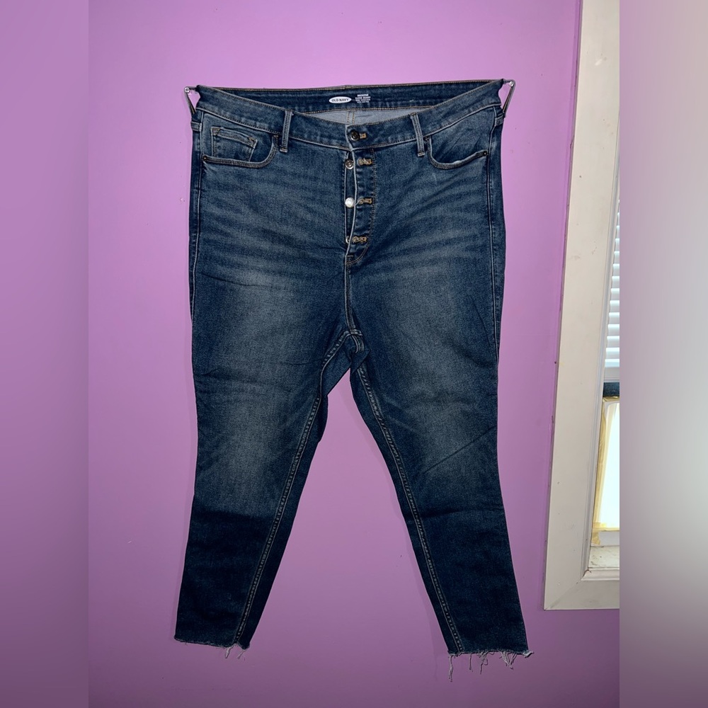 Old Navy Dark Blue Skinny Jeans
